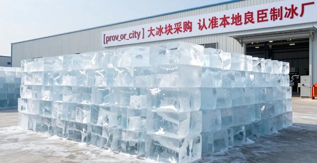 北京大冰块采购 认准本地良臣制冰厂