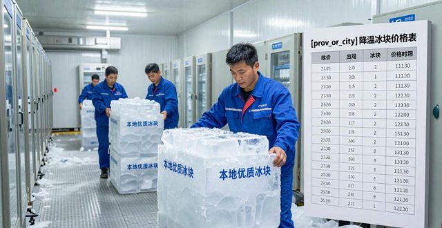 北京降温冰块多少钱一吨？本地制冰厂报价来了